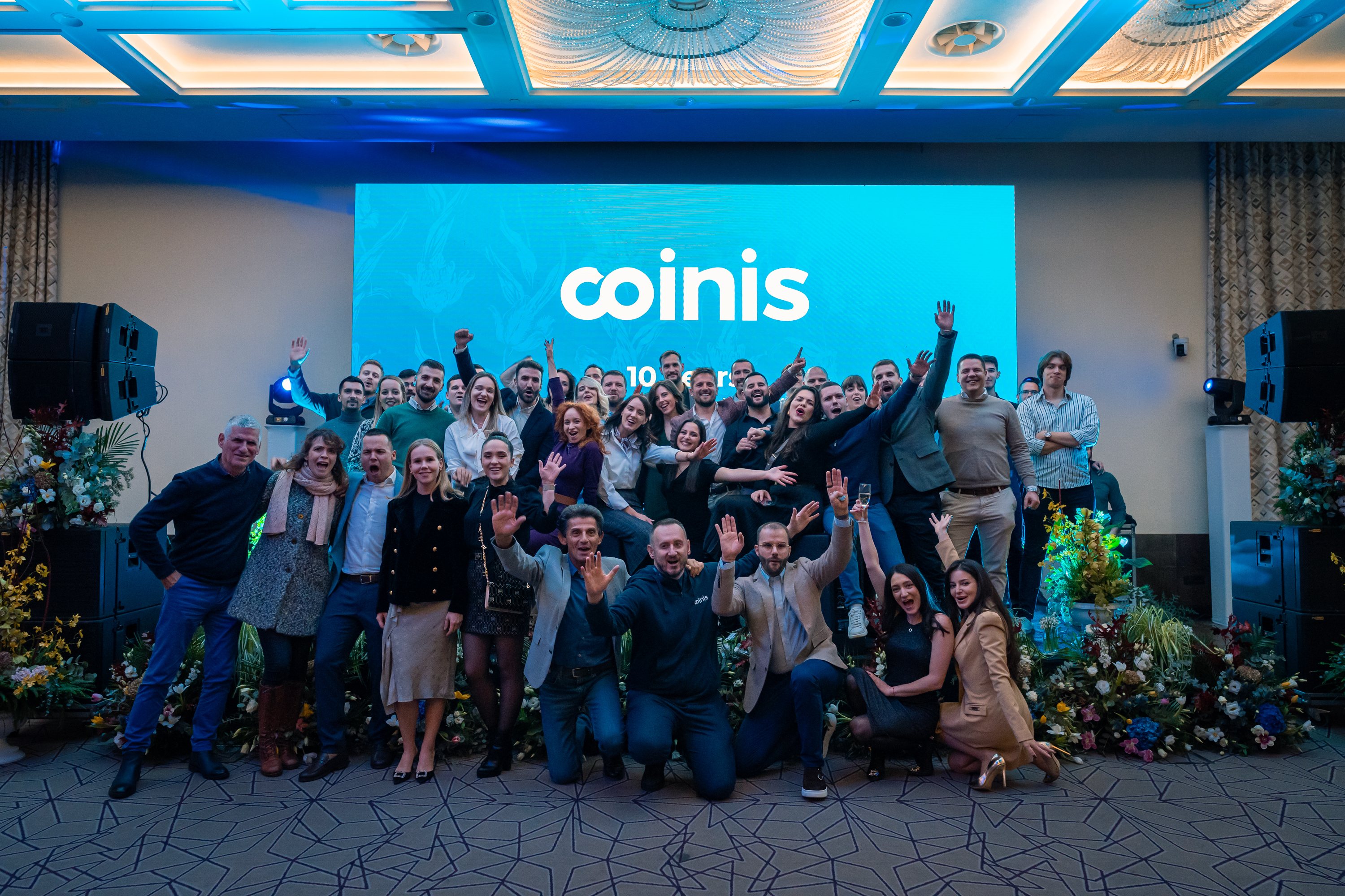 The Coinis team — all-hands