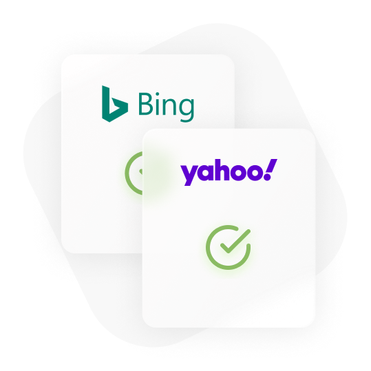 Bing and Yahoo approval